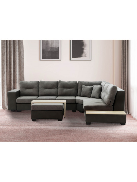 sofa HOBEL CORNER CORONA DARK GREY PHANTOM14/DARK GREY BREEZE 29 R (11)