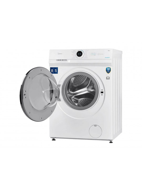 washing machine MIDEA MF100D80B/W