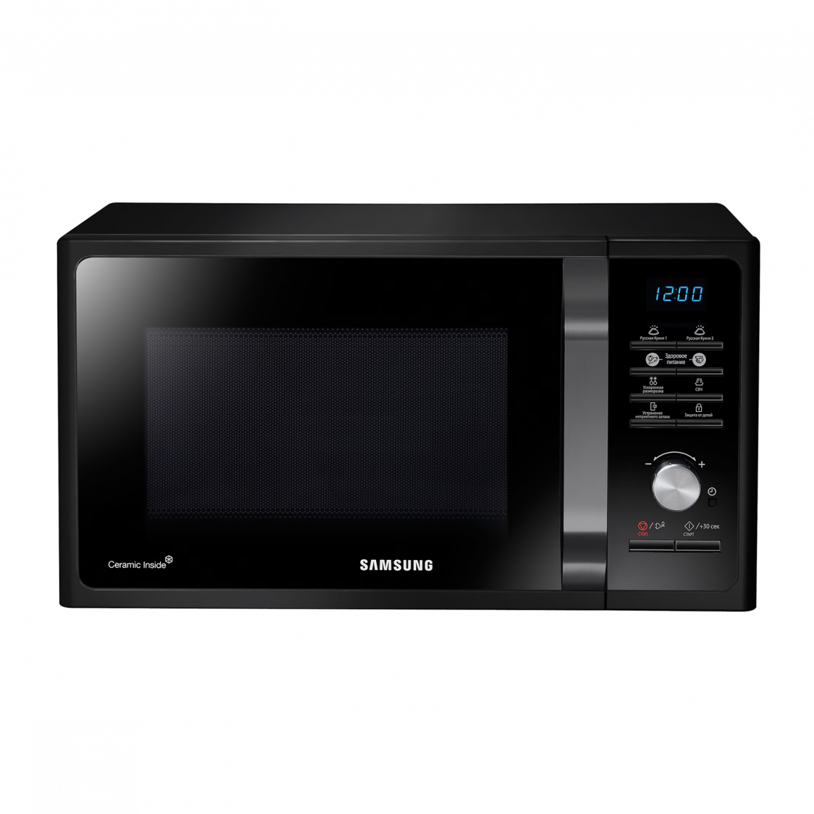 მიკროტალღური ღუმელი SAMSUNG MS23F302TAK/BW