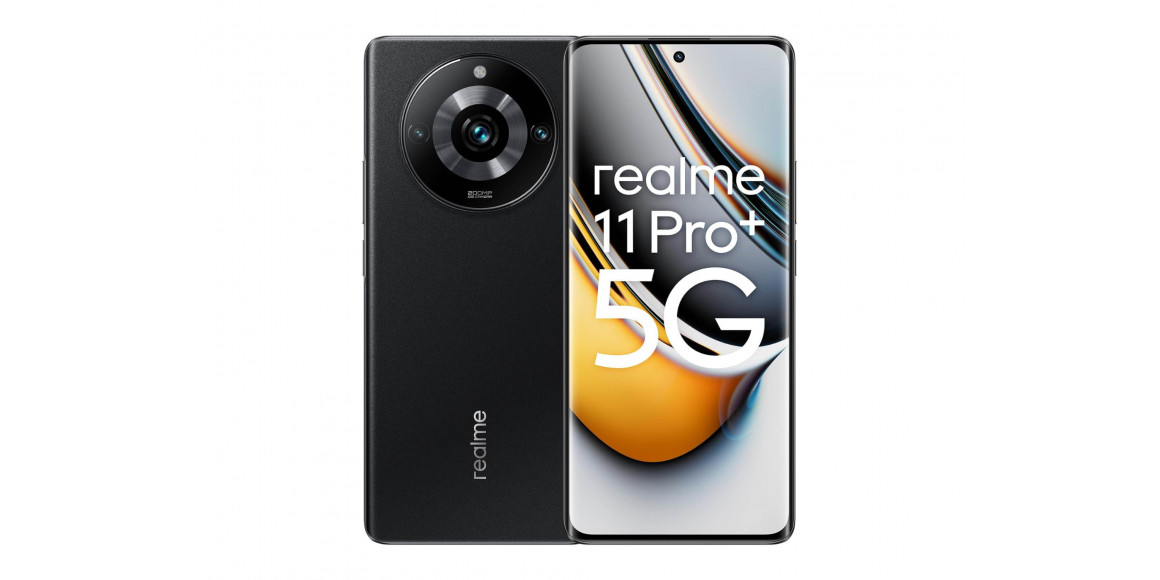 smart phone REALME REALME 11 PRO+ DUAL SIM 8GB RAM 256GB 5G GLOBAL VERSION BLACK