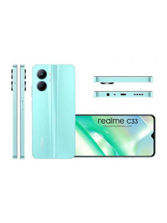 смартфон REALME REALME C33 DUAL SIM 4GB RAM 128GB LTE GLOBAL VERSION BLUE