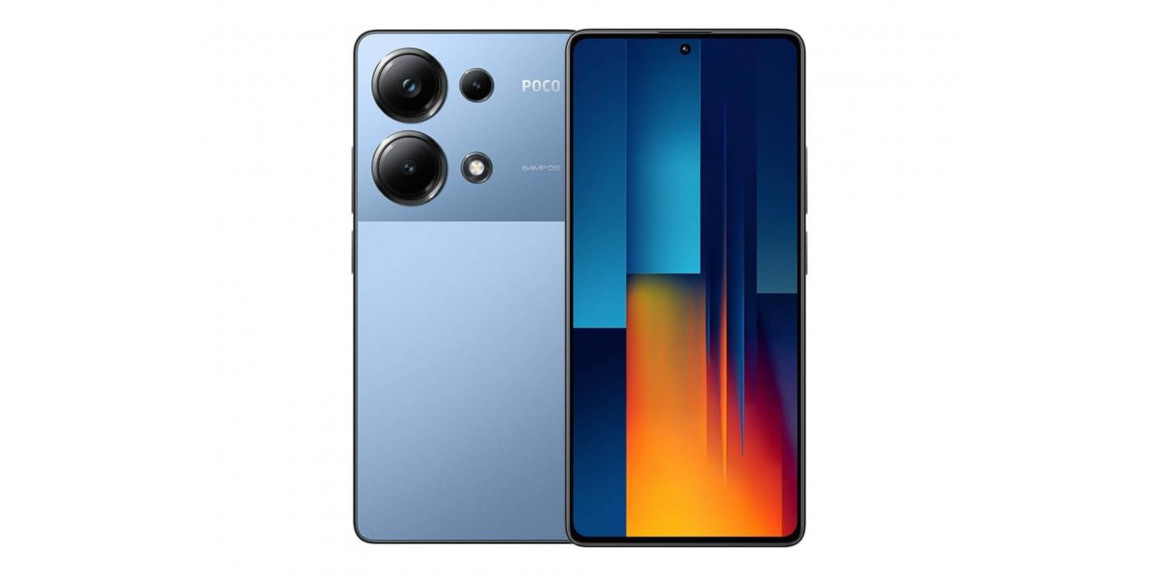 смартфон XIAOMI POCO M6 PRO DUAL SIM 12GB RAM 512GB LTE GLOBAL VERSION BLUE