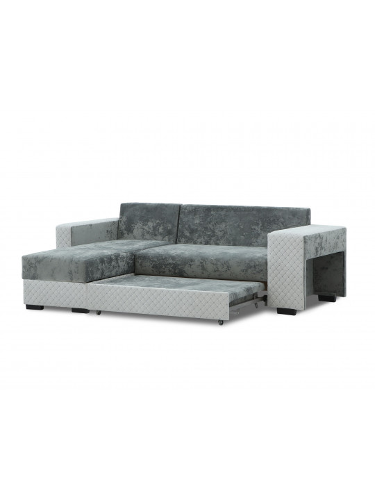 sofa HOBEL CORNER SONYA GREY MONACO 14/LIGHT GREY BONCHUK 19  L (5) G