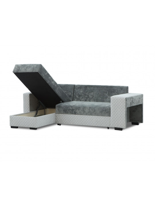 sofa HOBEL CORNER SONYA GREY MONACO 14/LIGHT GREY BONCHUK 19  L (5) G