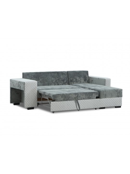 დივანი HOBEL CORNER SONYA GREY MONACO 14/LIGHT GREY BONCHUK 19  R (5) G