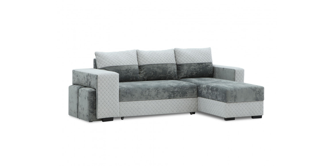 sofa HOBEL CORNER SONYA GREY MONACO 14/LIGHT GREY BONCHUK 19  R G (5)