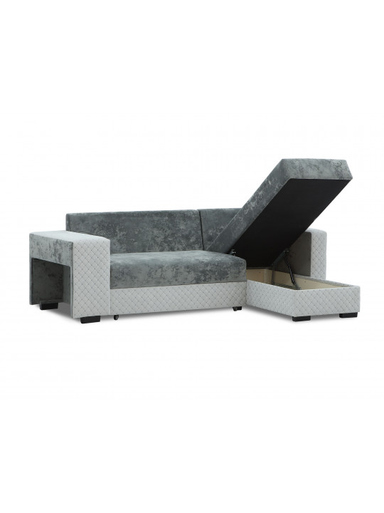 sofa HOBEL CORNER SONYA GREY MONACO 14/LIGHT GREY BONCHUK 19  R (5) G