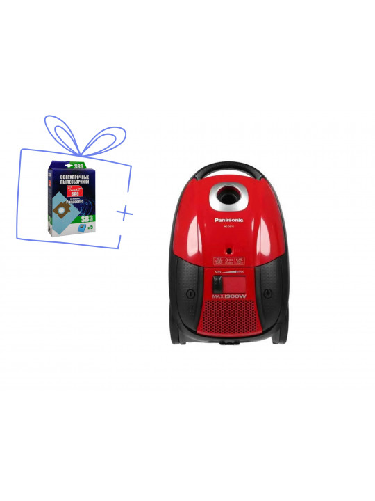 vacuum cleaner PANASONIC MC-CG711R149 RED