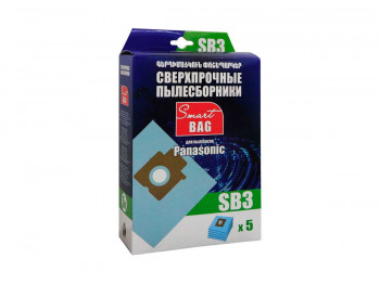 მტვერსასრუტის ტომრები SMART BAG SB3 (X5)