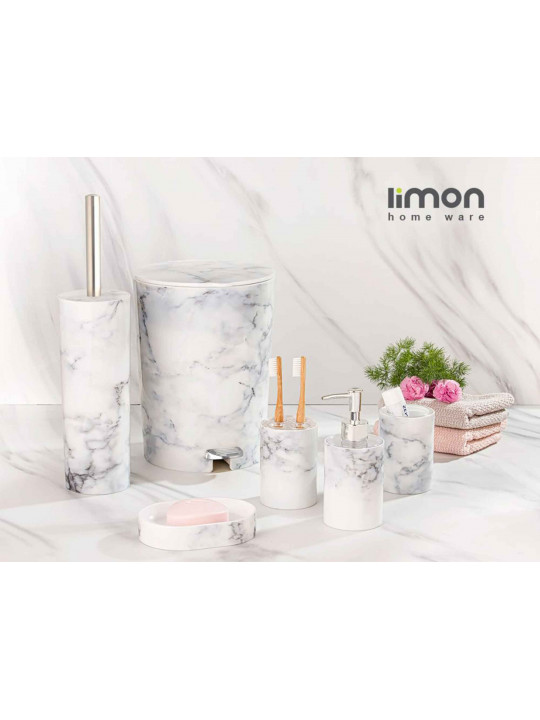 set for bath LIMON 190208 MARBEL DES. 6PC(903607)