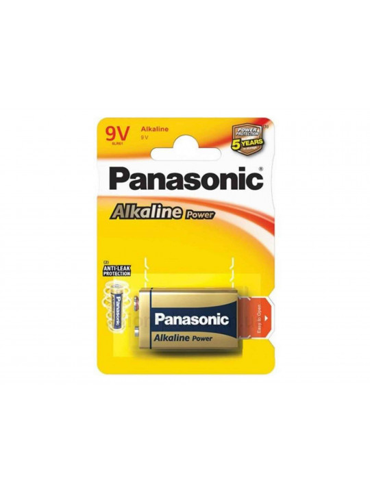 battery PANASONIC 6LR61REB/1BP/3006