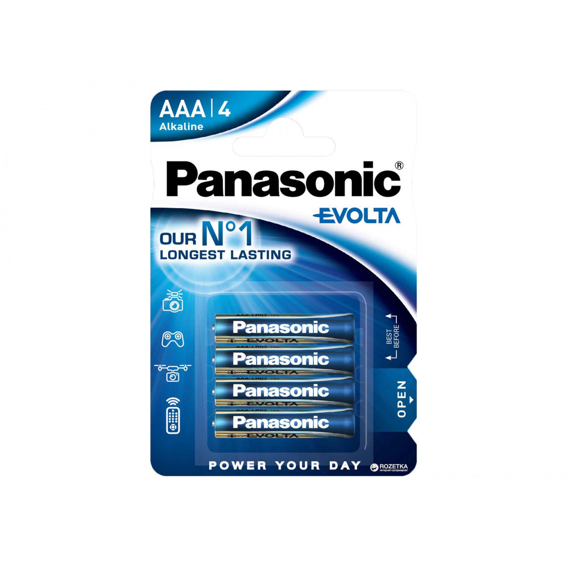 батарейки PANASONIC LR03EGE/4BP