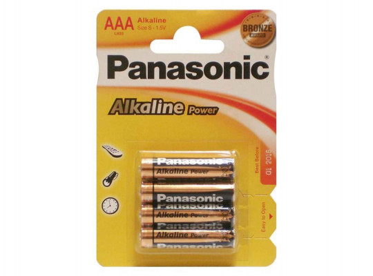 battery PANASONIC LR03REB/4BPR/3009