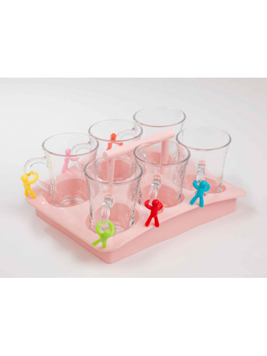 cups set LIMON 43069 FOR PICNIC WITH BOX 6PC(502884)