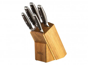 knives and accessories LARA LR05-57 5+1PC WOOD STAND