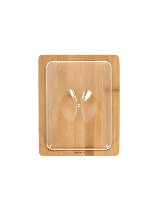 chopping board MARMITON 17629 BAMBOO W/COVER 25.5x20cm