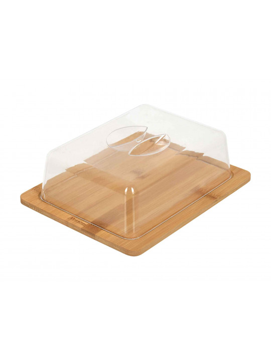 chopping board MARMITON 17629 BAMBOO W/COVER 25.5x20cm