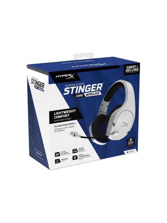 ყურსასმენები HYPERX CLOUD STINGER CORE WIRELESS PS4/5 (4P5J1AA)