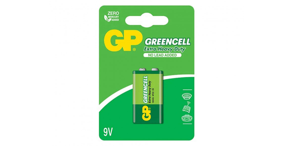 battery GP 9V GREENCELL