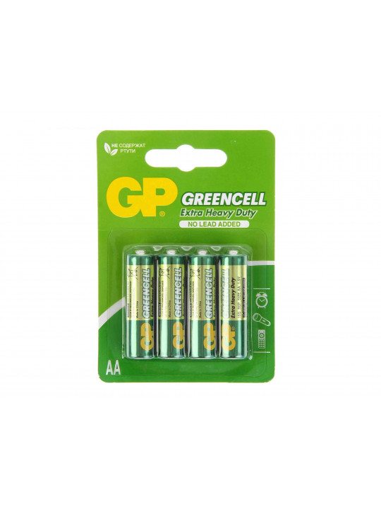 батарейки GP AA GREENCELL 4