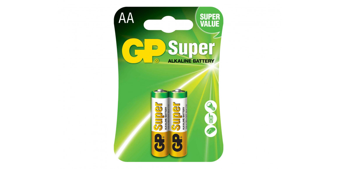 батарейки GP AA SUPER 2