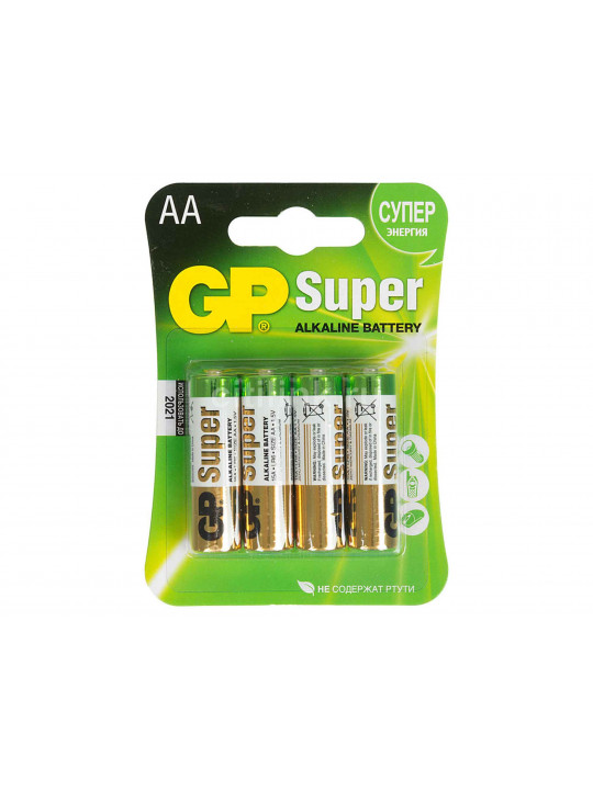 battery GP AA SUPER 4
