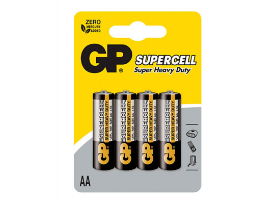 батарейки GP AA SUPERCELL-4