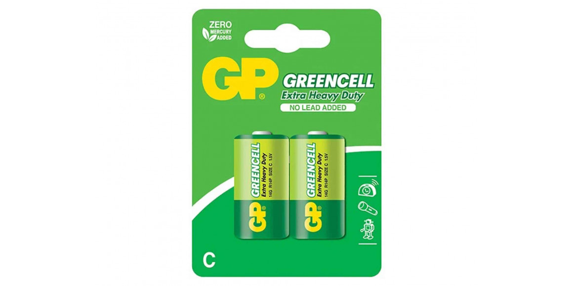 battery GP C GREENCELL