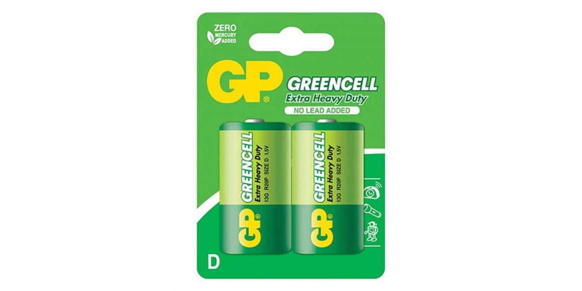 battery GP D GREENCELL