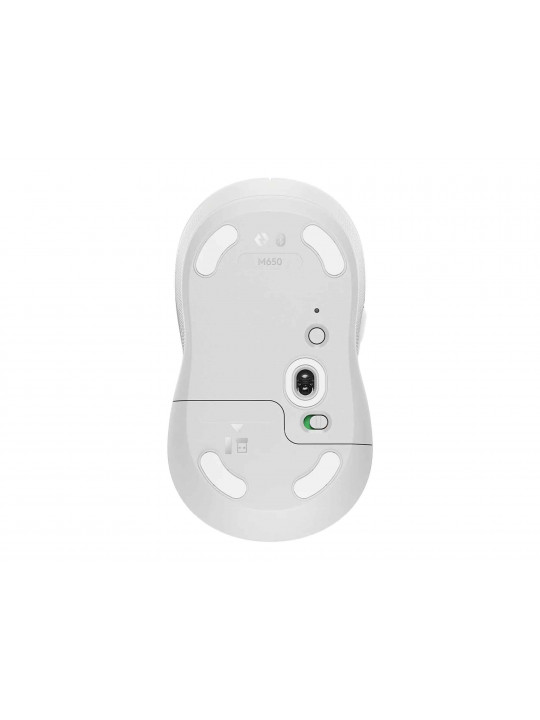mouse LOGITECH M650 SIGNATURE WIRELESS/BLUETOOTH (WHITE)