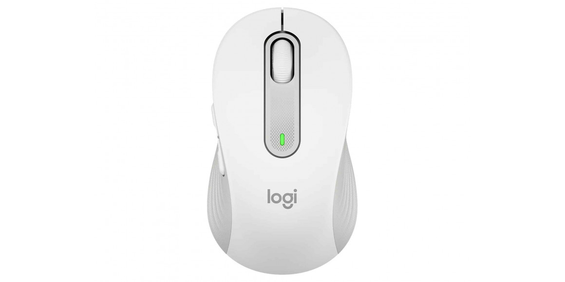 კომპიუტერული მაუსი LOGITECH M650 SIGNATURE WIRELESS/BLUETOOTH (WHITE)