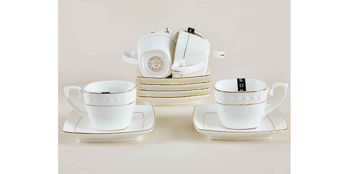 cups set KORALL CS507006-A FOR COFFEE SNOW QUEEN