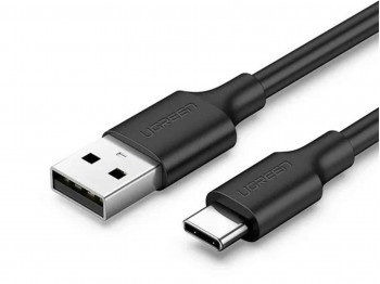 cable UGREEN USB-A TO USB-C NICKEL PLATING 1M (BLACK)