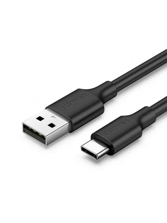 cable UGREEN USB-A TO USB-C NICKEL PLATING 1M (BLACK)