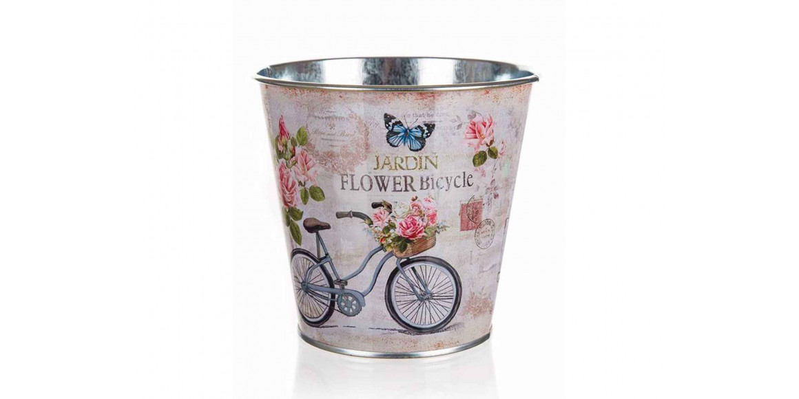 decorate objects BANQUET 63918655 FLOWER POT METAL BICYCLE