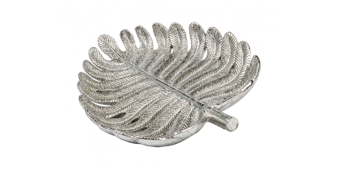 decorate objects MAGAMAX PALM LEAF SILVER Д208 Ш173 В28