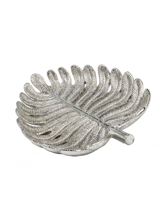decorate objects MAGAMAX PALM LEAF SILVER Д208 Ш173 В28