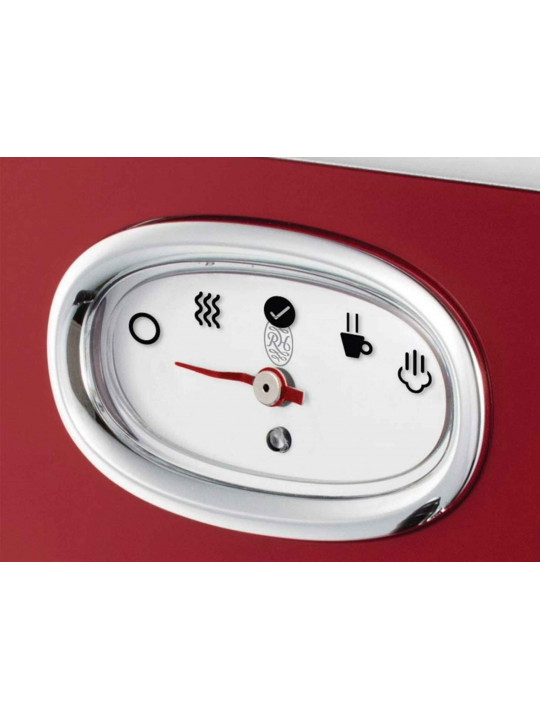 coffee machines semi automatic RUSSELL HOBBS RETRO RED