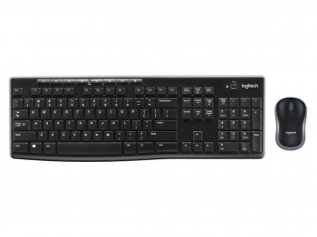კლავიატურა LOGITECH MK270 USB+MOUSE (BK)