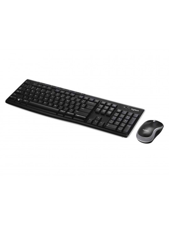 კლავიატურა LOGITECH MK270 USB+MOUSE (BK)