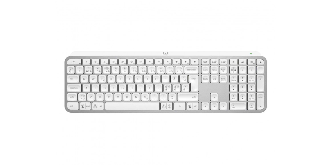კლავიატურა LOGITECH MX KEYS S (PALE GREY)