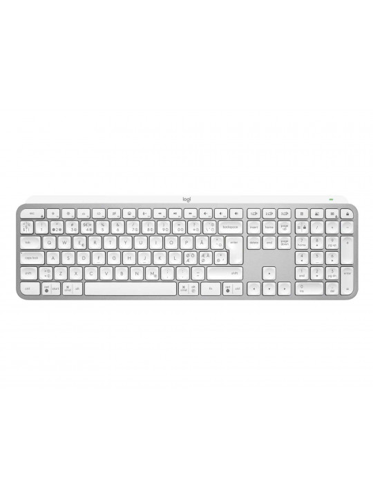 კლავიატურა LOGITECH MX KEYS S (PALE GREY)