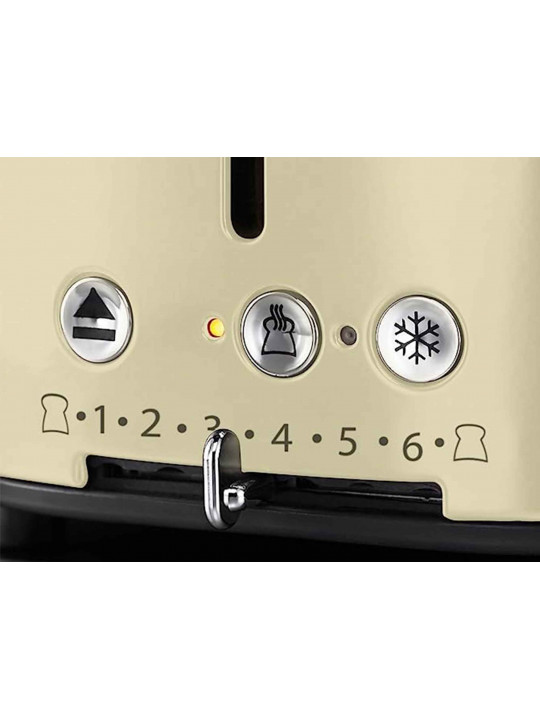 ტოსტერი RUSSELL HOBBS RETRO CREAM 2 SLICE