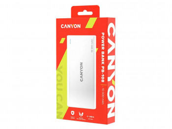 გარე დამტენი CANYON CNE-CPB1008W (WH)