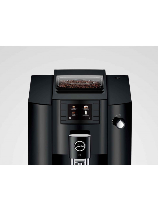 coffee machines automatic JURA E6 PIANO BLACK