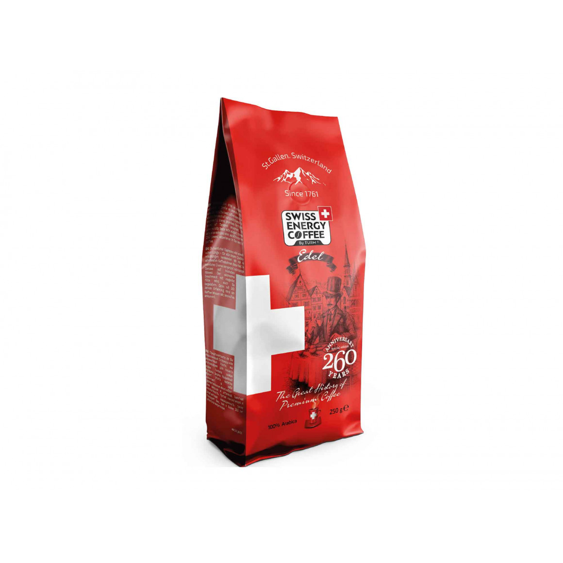 ყავა SWISS ENERGY EDEL 100% ARABICA