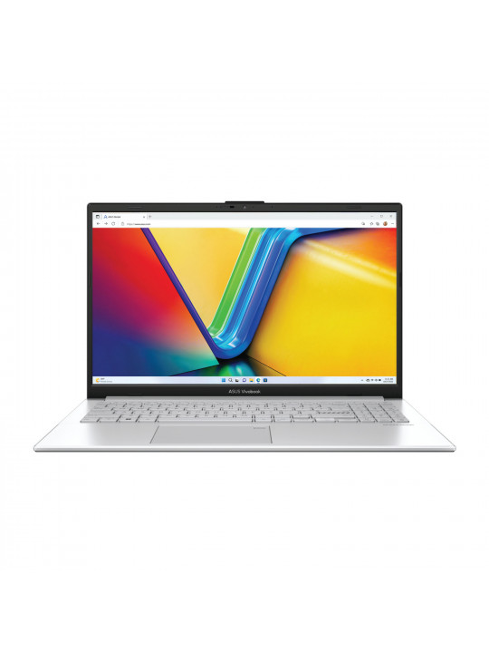 notebook ASUS VIVOBOOK GO 15.6 RYZEN 5 7520U 8GB 512GB SSD RADEON GRAPHICS COOL SILVER