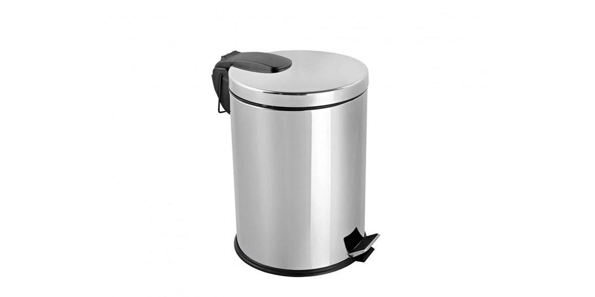 bucket FLORA FT605 ST.STEEL WITH PEDAL 3L