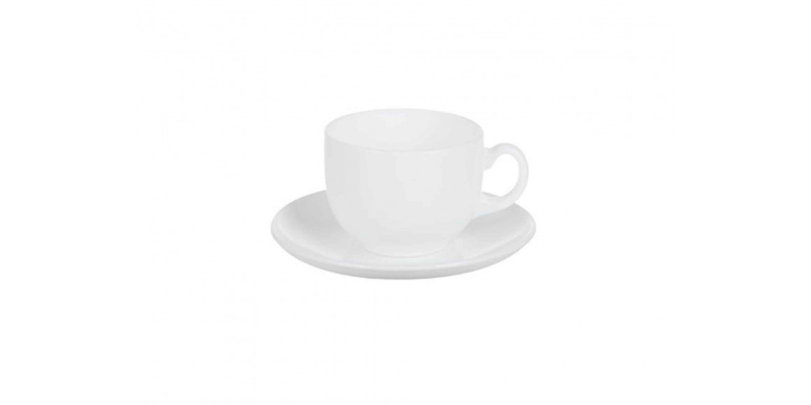 cups set LUMINARC P3404 ESSENCE WHITE FOR COFFEE