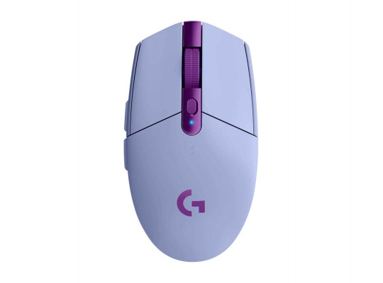 კომპიუტერული მაუსი LOGITECH G305 LIGHTSPEED WIRELESS/BLUETOOTH GAMING (LILAC)